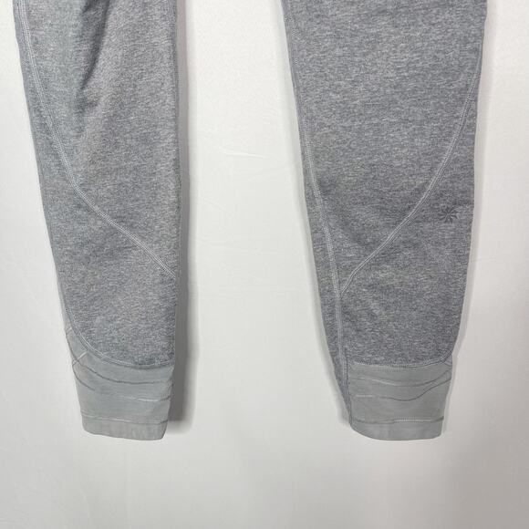 Athleta Girls XLarge 14 Gray Major League Mesh Tight Leggings Workout Pieced - Picture 7 of 11